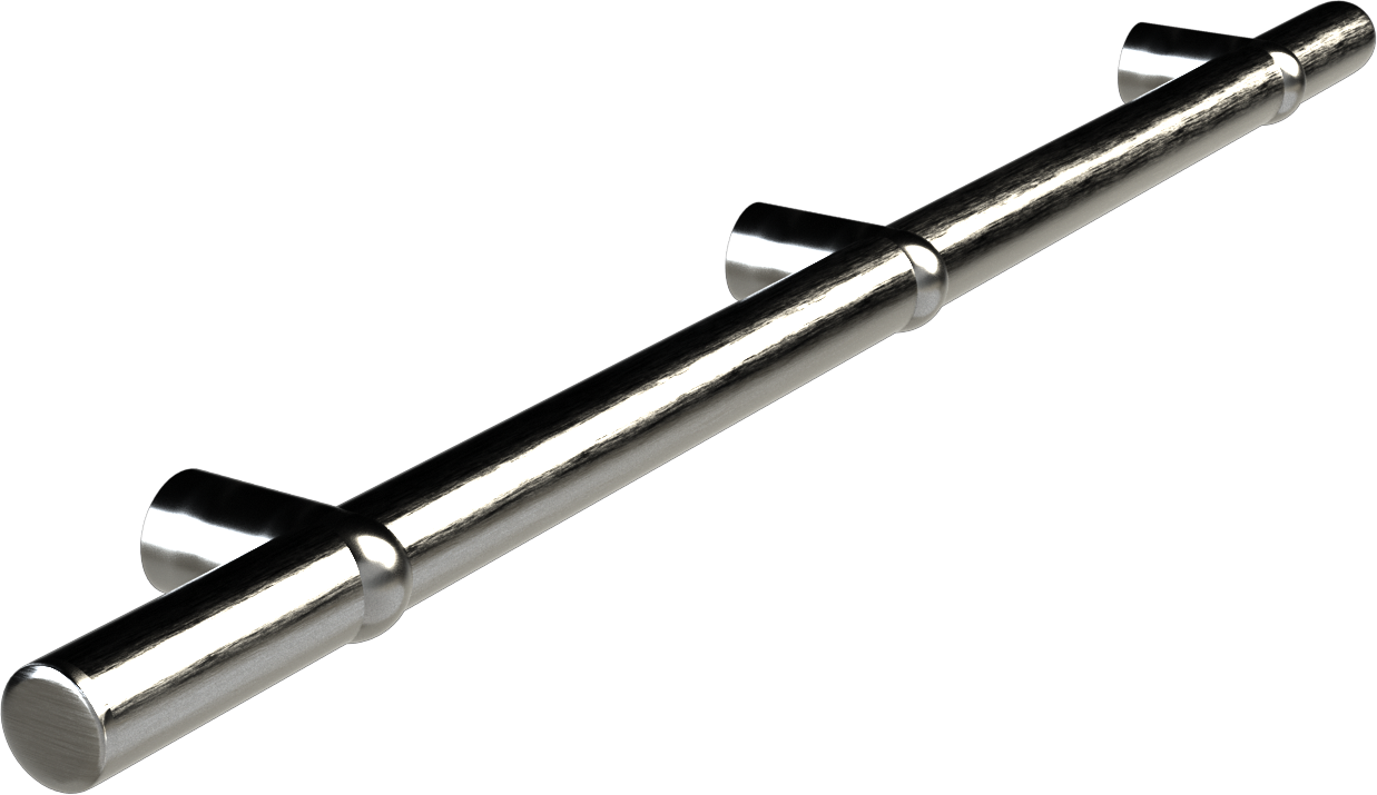 Rail #5 <br /><small>(1.5” diameter round bar with bullet style standoffs – straight ends)</small>