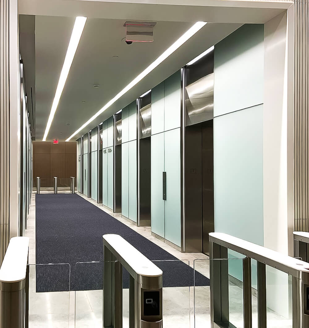 One Boston Place – Draper Elevator Interiors